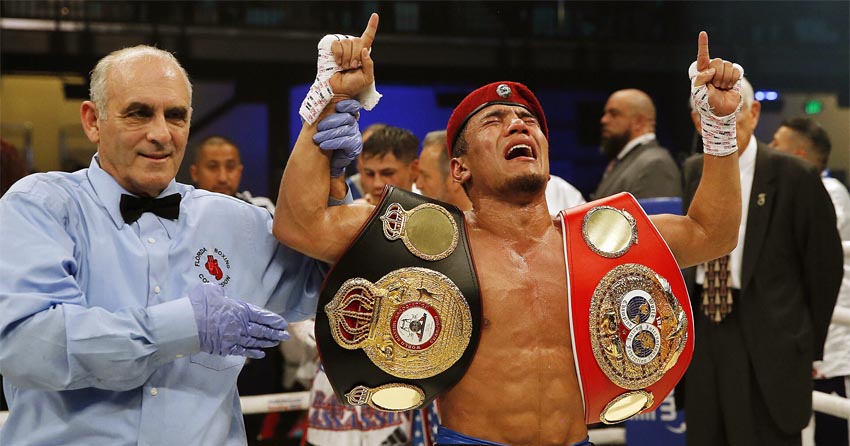 IBF、WBA世界王者ムロジョン・アフマダリエフ