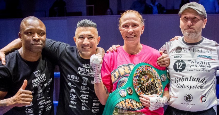 WBC女子世界チャンピオン パトリシア・バーグフルト