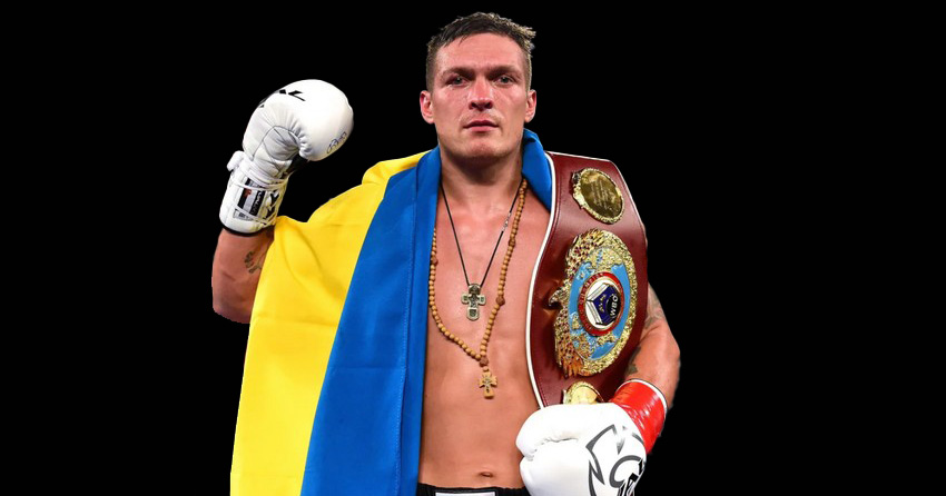 WBO世界チャンピオン、オレクサンドル・ウシク