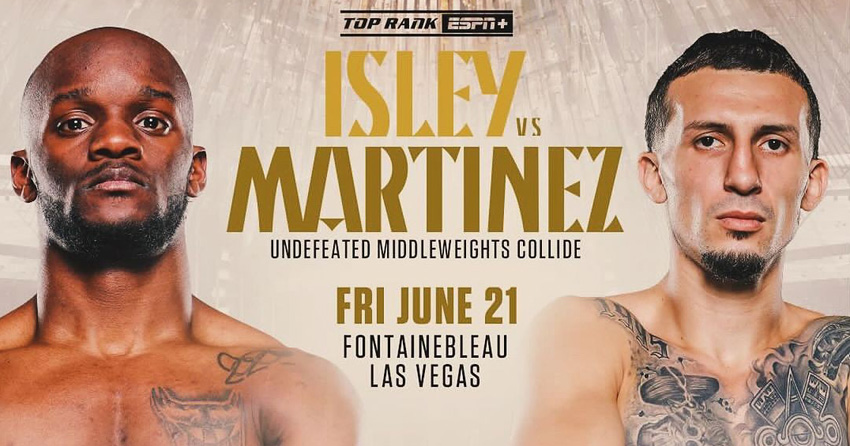 トロイ・アイズリーの次の試合