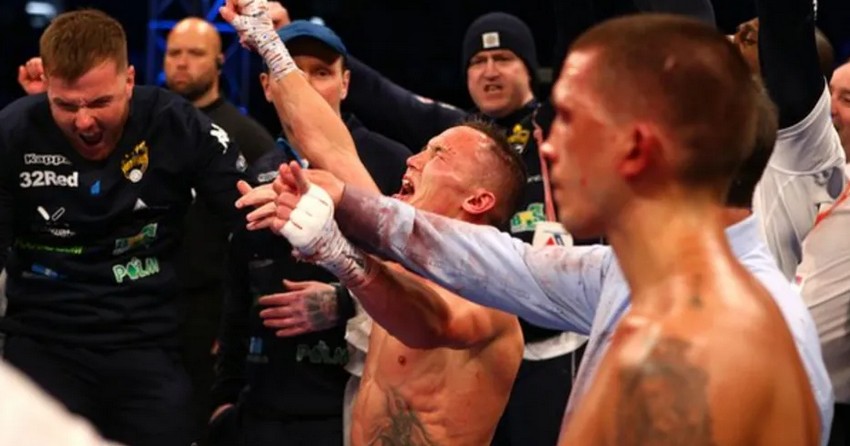 IBF世界チャンピオンのジョシュ・ワーリントン