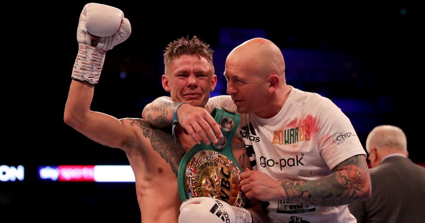 WBC世界チャンピオンのチャーリー・エドワーズ